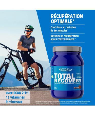Victory Endurance Total Recovery - Optimise la R cup ration Post-Entra nement Avec Glutamine BCAAs - Enrichie en Vitamines et Electrolytes Go t Chocolat 1250g CHOCOLAT 1250 G - Buy Online on GoSupps.com