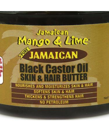 Jamaican Mango & Lime Black Castor Hair & Body Butter (6 oz) 175 ml - Buy Online on GoSupps.com