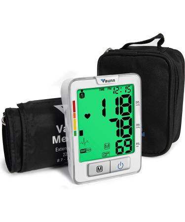 Vaunn Medical Automatic Blood Pressure Machine with Large Cuff | Digital Upper Arm Monitor 8.7-16.5 | vB100A - Buy Online on GoSupps.com
