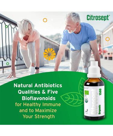 GSE Grapefruit Seed Extract Liquid | 100% Organic USA-Made GSE (2 oz) | Natural Antibiotics & Bioflavonoids for Immune Support | GSE Drops 50ml - Buy Online on GoSupps.com