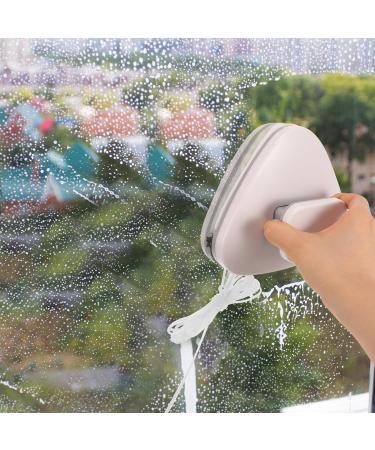 SOLUSTRE Magnetic Window Cleaner Double Sided Window Cleaning Brush Magnetic Glider Wiper Glass Washing Tools for High-Rise and Car Glazed Windows - Buy Online on GoSupps.com