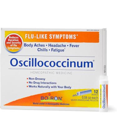 Boiron Oscillococcinum Natural Flu Relief - 12 Doses per Pack - Buy Online on GoSupps.com