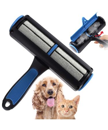 Pet Hair Remover For Laundry Cat Grooming Supplies Dog Hair Remover Lint Roller For Pet Hair Remover For Laundry Products For Dogs Pet Supplies For Pets Cat Hair Remover Furniture Pet Hair Roller Blue
