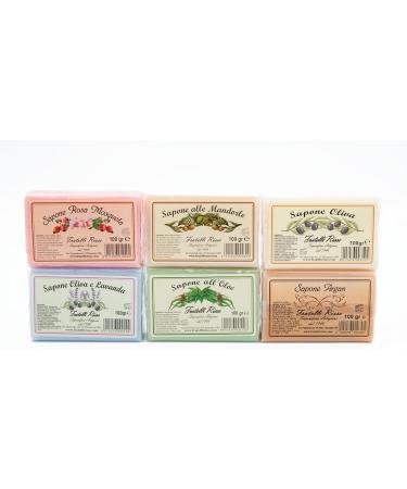  FRATELLI RISSO Citrus Soap Lemon/Mandarin/Orange Natural Soap 3 Pieces - 150g - Buy Online on GoSupps.com