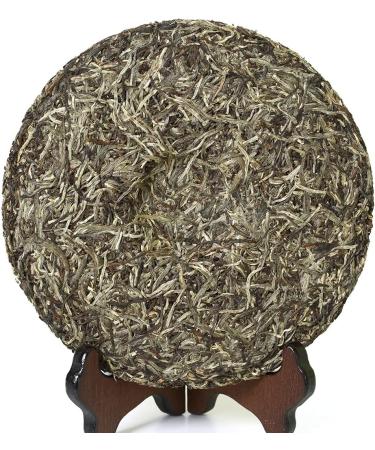300g / 10.58oz 2014 Year Supreme Silver Needle White Tea - Baihao Yinzhen Chinese Silver Tips Cake Tea - Low Caffeine - Buy Online on GoSupps.com