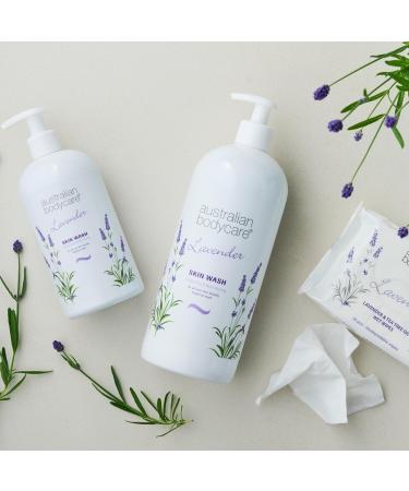 Australian Bodycare Skin Wash Professional 1000 ml | Tea Tree Oil + Lavender Body Wash for the Skin | Relieves Spots and Pimples Acne Body Odor & smelly feet | Effective after shaving and waxing - Buy Online on GoSupps.com