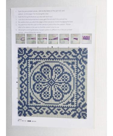 LAPATAIN DIY Latch Hook Kit for 17X17inch Throw Pillow Cover - Handmade Cushion Craft for Family Fun - Buy Online on GoSupps.com