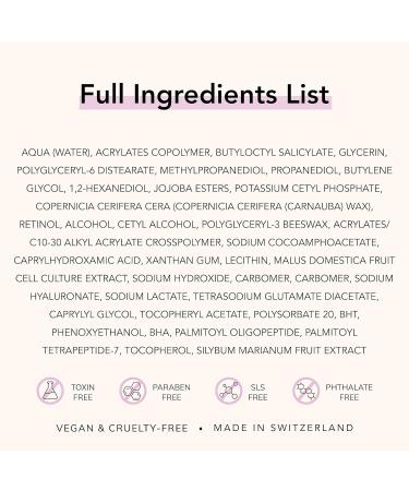 Yours Anti-Aging Retinol Serum - Hydrate & Revitalize | Improve Skin Tone Elasticity Reduce Wrinkles | Suitable for All Skin Types - 30ml - Buy Online on GoSupps.com