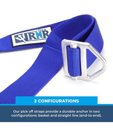 Rock-N-Rescue Pick Off Strap - Mountaineering & Climbing Gear | Firefighting & Rescue Accessories | Adjustable Sling - Customizable Length - Buy Online on GoSupps.com
