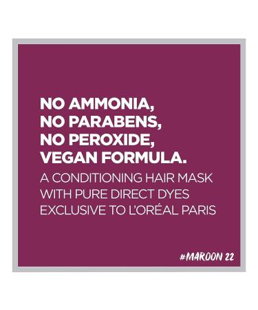L'Oreal Paris Colorista Maroon Semi-Permanent Hair Color for Brunette Hair - Buy Online on GoSupps.com