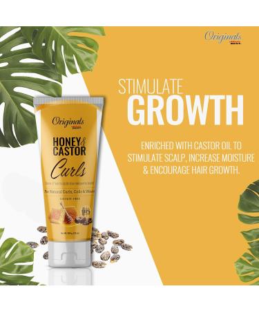 Africa's Best Originals Castor Hair Co-Wash for Natural Curls & Waves - Sulfate-Free Honey 12 Fl Oz | International Shipping - Buy Online on GoSupps.com