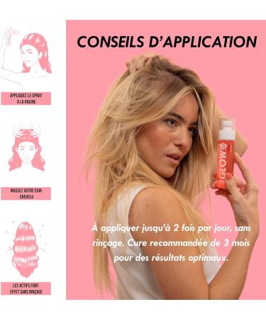 Glow Cure s rum en spray pousse acc l r e et anti-chute cheveux Formule vegan - Fabriqu e en France- Actif brevet AnaGain TM Cure 1 mois 100 ml 100 ml (Lot de 1) - Buy Online on GoSupps.com