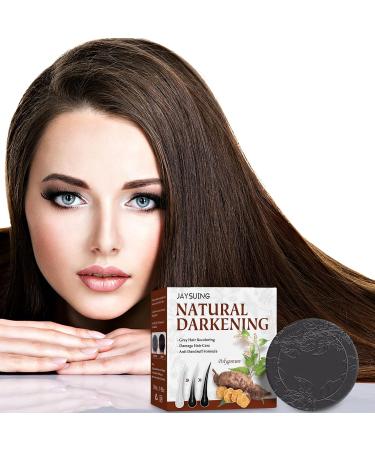 organic gray reverse shampoo natural organic conditioner soap hair coloring shampoo Polygonum Multiflorum shampoo soli shampoo(1/3/5pcs) - Buy Online on GoSupps.com