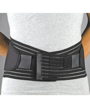 FLA Orthopedics Neoprene Lumbar Sacral Support Belt - Medium Black - Back Pain Relief - Adjustable Support - 31-72231-722MDBLK - Buy Online on GoSupps.com