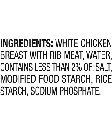 Swanson White Premium Chunk Chicken Breast in Water 3 oz (Pack of 3) - Tender Rib Meat Included - Buy Online on GoSupps.com