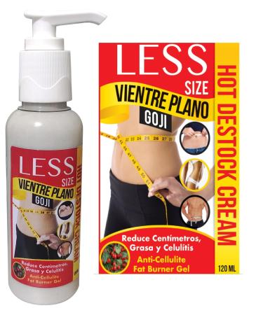 Less Vientre Plano Gel Reductor 4oz Quema Grasa Destock Gel Anti Celulitis AHORA CON 100% EXTRACTO DE CAF Arabica