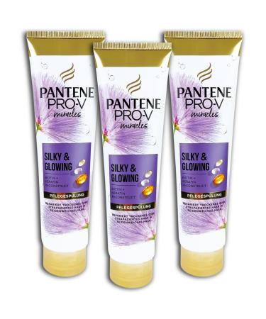 Pantene Pantene Pro-V Miracle Silky & Glowing Conditioner Set of 3 - 3 x 160ml