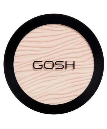 Gosh dextreme High coverage powder i vegan powder for all skin types I matted & long -lasting for a flawless complexion I No masking effect i covers impurities i 002 Ivory