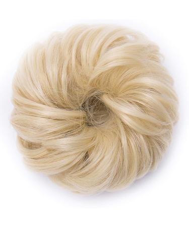 SEGO Hairpiece Bun Hair Tie - Thick Bleached Blonde #613C Hair Extensions for Voluminous Updos | International Shipping Available - Buy Online on GoSupps.com