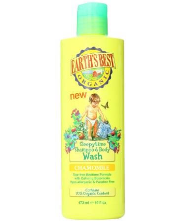 Earth's Best Sleepytime Shampoo & Body Wash Chamomile 16 Ounce