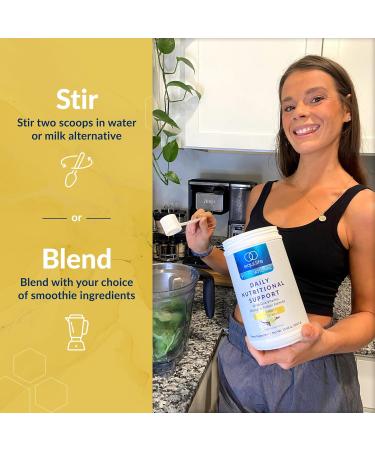 Equilife Daily Nutritional Support All-in-One Multivitamin Meal Replacement Pure Vanilla Flavor 15G Plant Protein Supports Overall Wellness Including Energy Digestion & Skin 14 Servings Tub Pure Vanilla - Bottle 13.4  - Buy Online on GoSupps.com