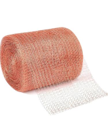 Copper Mesh 127mm*9m Copper Mesh for Slugs Rustproof Copper Wire for Slugs Wire Mesh Slug Repellent Roll Pet Friendly Plant Protector for Rodent Bat & Snail