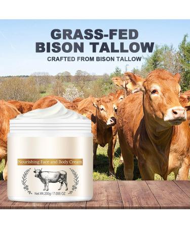 PURC Brand Flagship Store Beef Tallow Balm Nourishing Rejuvenating Cream tallow for skin care for face and body whipped moisture for deep moisture care soothing relief cream 48 - Buy Online on GoSupps.com
