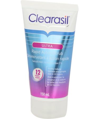 Clearasil Ultra Rapid Action Scrub Acne Treatment 150 Milliliters - Buy Online on GoSupps.com