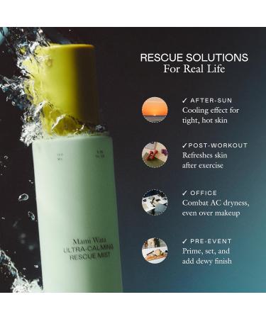 EADEM Mami-Wata Ultra Calming Rescue Mist Face Mist Hydrating Spray Hydrating Facial Spray Barrier Repair Serum Skin Barrier Serum Makeup Refresher 100 ml - Buy Online on GoSupps.com