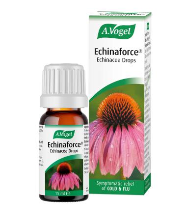 A.Vogel Echinaforce Echinacea Drops | Relieves Cold & Flu Symptoms by Strengthening the Immune System |15ml 15 ml (Pack of 1) - Buy Online on GoSupps.com