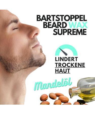 Cedarwood & Sandalwood Beard Wax for Men - Hair Growth & Moisturizer | Bartstoppel Barber Co - Buy Online on GoSupps.com