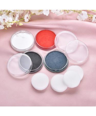 Lynlon Children's Makeup Set - Professional Aqua Color & Sponges for Clowns & Mimes - Ideal for Theater & Carnival - Water-Soluble Black 30g - Buy Online on GoSupps.com