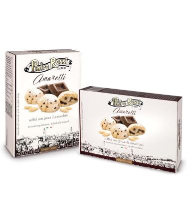 Mother's Day Gift: Traditional Soft Amaretti Biscuits with Chocolate Drops - 160g - Buy Online on GoSupps.com