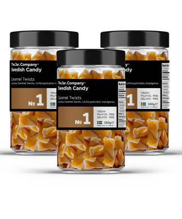 TheJar.Company - Swedish Candy - 1 Caramel Twists