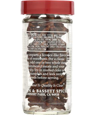 Morton & Bassett Anise Star 0.6 oz: Premium Quality Spice for Culinary Creations - Buy Online on GoSupps.com