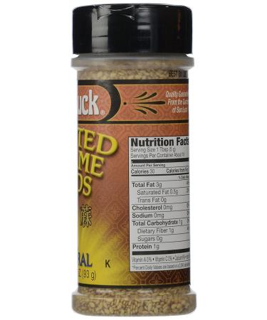 Sun Luck Toasted Sesame Seeds - 3.25 oz | Premium Quality for Cooking & Topping - Buy Online on GoSupps.com