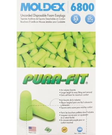 MLX6800 - Pura-Fit Single-Use Earplugs