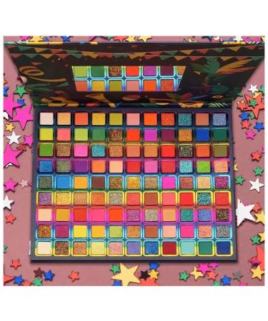 KEYVOR Beauty Palette 99 Color Matte Eyeshadow Glitter Eyeshadow Waterproof Long Lasting Makeup Palette Shimmering Fashion Woman Beauty Eyes Eye Shadow Palette