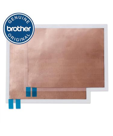 Brother ScanNCut Embossing Brass Metal Sheets - 2 Pieces for Custom Cards & Home Decor - Buy Online on GoSupps.com