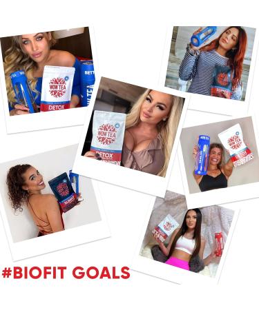 WOW TEA 42-Day Biofit Berry Tea - Cleanse & Maintain Weight with Detox & SlimFit Teas in Blue Bottle | International Shipping Available - Buy Online on GoSupps.com