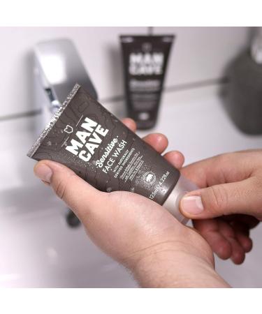 ManCave Discovery Gift Set - 6 Natural Grooming Essentials for Men | Shower Gel, Body Scrub, Deodorant & More | Vegan Friendly & Sulphate Free | Made in England - Buy Online on GoSupps.com