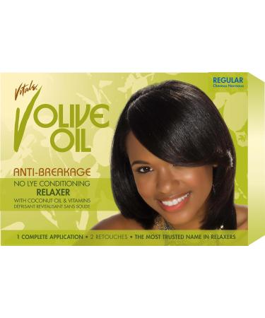 Vitale Olive Oil Relaxer Kit Super Green - Smooth Nourish & Style Your Hair Worldwide - Buy Online on GoSupps.com