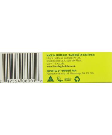 Thursday Plantation 100% Pure Tea Tree Oil - Ideal for Minor Cuts Abrasions Insect Bites Stings and Skin Irritations - Essential Oil - Versatile Oil for Home Use and Personal Care - 10ml size - Buy Online on GoSupps.com
