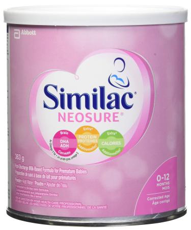 Similac Neosure Post-discharge Baby Formula Powder for Preterm Babies Up To 12 Months Pink 363g