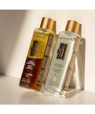 SKIN&CO Roma Truffle Therapy Face Toner & Cleansing Oil Duo - Hydrate & Revitalize Your Skin | International Shipping Available - Buy Online on GoSupps.com