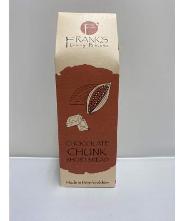Frank's Luxury Biscuits Frank's Luxury Biscuits Choc Chunk Shortbread 180 g