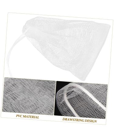 FRCOLOR 4pcs Exfoliating Soap Holder - Drawstring Soap Saver Bag & Mesh Pouch for Facial Cleansing - Ideal for Soap Storage & Exfoliation - Buy Online on GoSupps.com