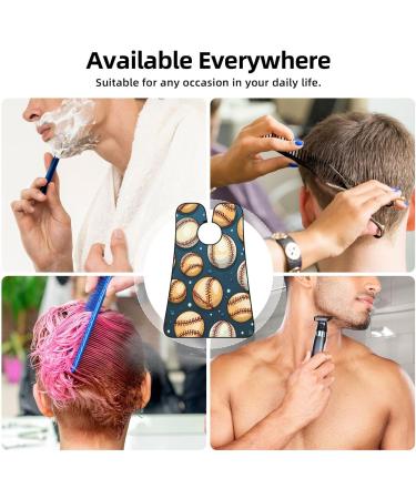 Vintage Baseball Beard Bib | Non-Stick Grooming Cloth for Easy Shaving & Trimming | Perfect Gift for Men - Buy Online on GoSupps.com