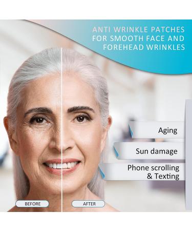 Anti Wrinkle Patches for Face & Forehead - 160 PCs Invisible Face Lift Tape for Anti Aging - Facial Skin Care Tool - Buy Online on GoSupps.com