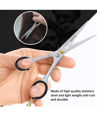 Asipro Professional Hair Scissors 6.5 | Sharp High-Quality Hair Cutting Scissors for Men Women & Pets - Includes Case - Buy Online on GoSupps.com